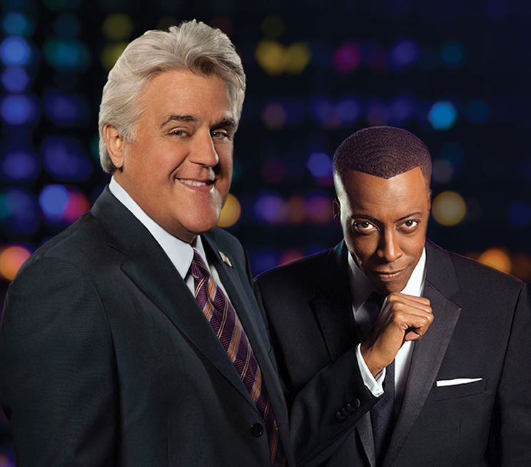 Jay Leno and Arsenio Hall